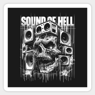 Sound of Hell Sticker